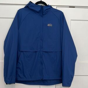 REI Co-Op Active Pursuits Women's Indigo Blue Shell Jacket NWOT Size Medium